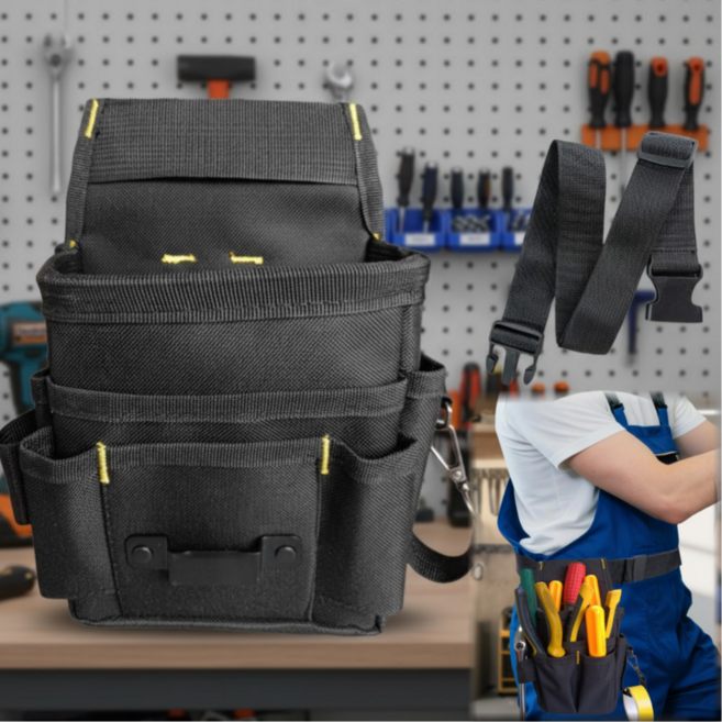 와와랩 못주머니 공구벨트 공구주머니 펜치집, 1개