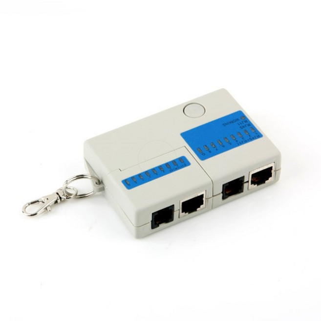 Coms 랜 테스터기 RJ45 UTP STP 분리형 ITB699, 1개