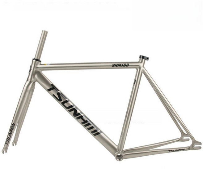 쓰나미 SNM100 픽시 프레임 무광 실버, 브러시드 실버