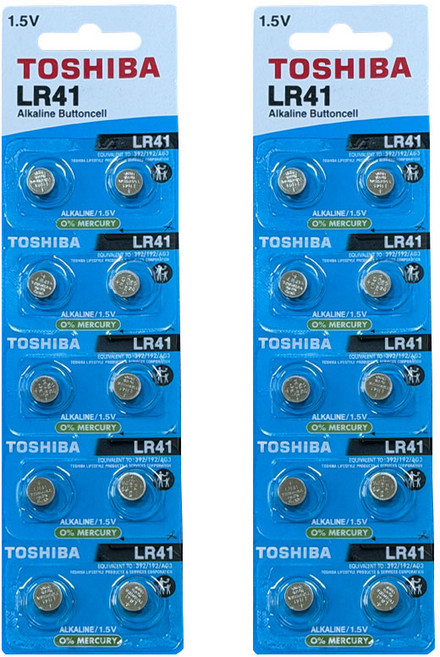 도시바 LR41 X 2입 (5개묶음) 전지, 2세트, 10개입