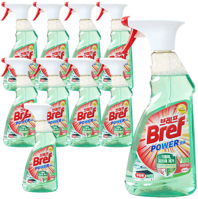 브레프 파워 주방 세정제, 10개, 500ml
