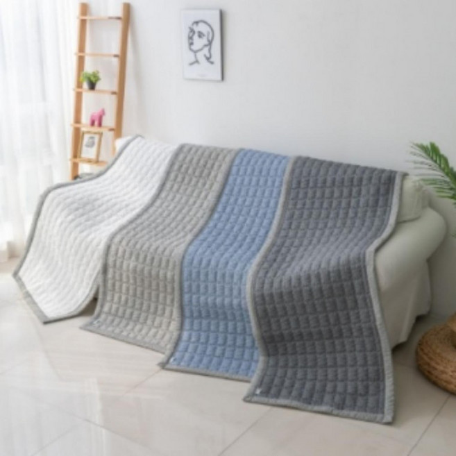 6인용 긴 소파 깔개 쇼파 매트 패드 와이드 덮개 대형