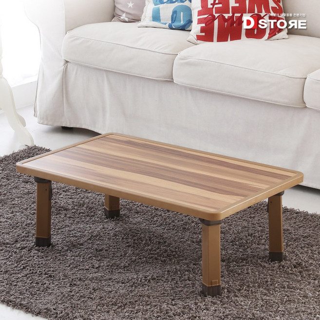 디스토어 국내산 튼튼접이식 테이블밥상, 몰딩-4호 (750*480) -대청마루