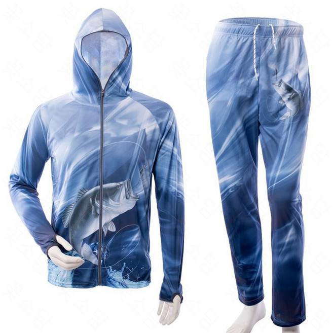 꽃소담 남자 쿨링 자외선차단 낚시복세트 여름 속건 낚시 상하의 투피스 MQ430