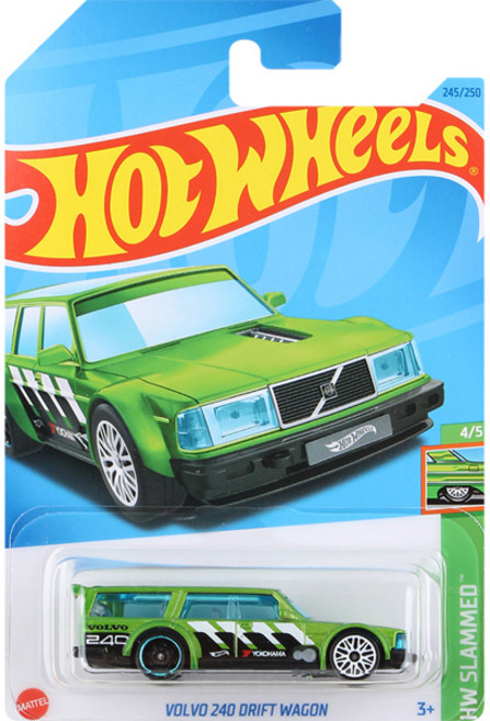 핫 휠 볼보 240 드리프트 왜건 볼보 850 에스테이트 164 다이캐스트 모델 자동차 장난감 소년 선물 C4982, [01] Volvo240DriftWagon-2