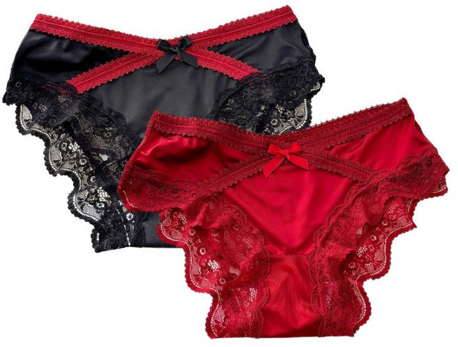 앞뒤가 다른 고급스러운 섹시 레이스 팬티