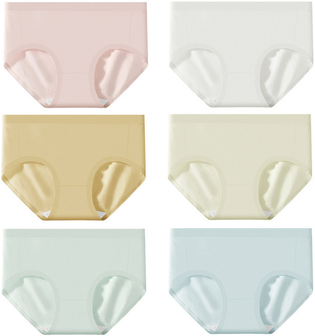 파스텔 모달 팬티 부드럽고 편한 속옷 6P