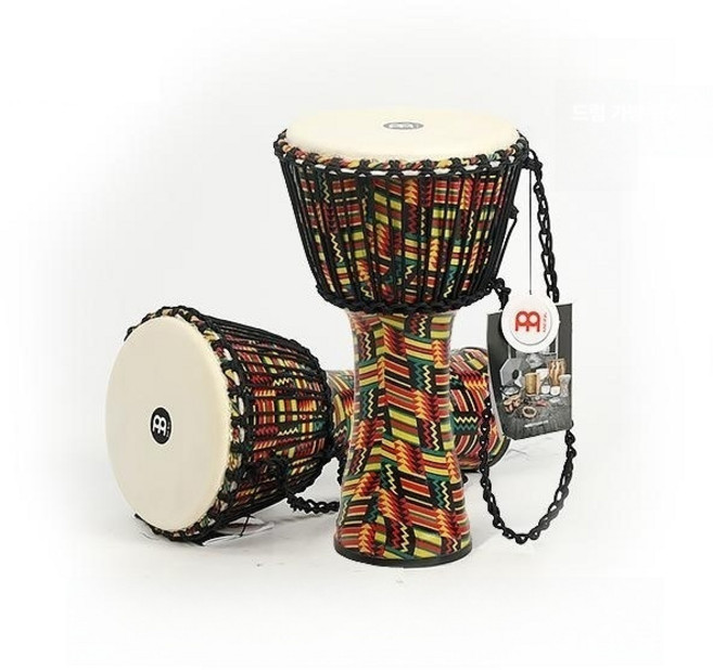 MEINL 아프리카 드럼 에스닉 핸드메이드 천연 가죽 양피 젬베 전용 케이스 포함, 1개, 심브라/padj5-m-g