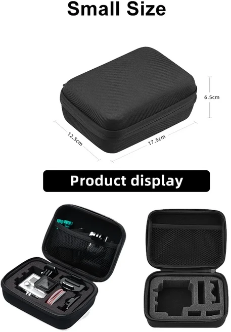 LMS 보관 가방 여행용 박스 케이스 고프로 히어로 13 12 11 10 9 8 SJCAM SJ4000 AKASO DJI 오스모 액션 카