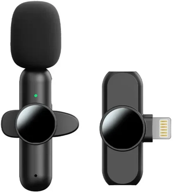 미니 라 발리에 마이크 3in1 야외 휴대용 라이브 스트리밍 촬영 인터뷰 미니 다기능 무선 마이크, 07 K3 Single IOS