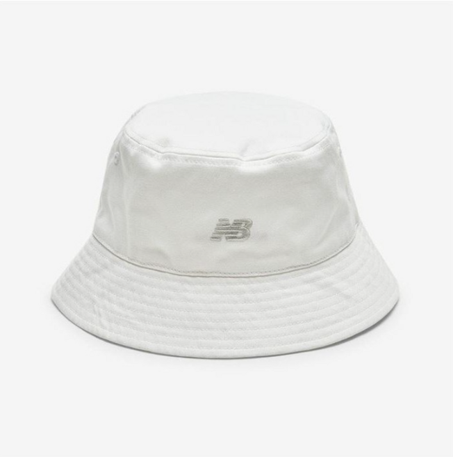 뉴발란스 리버서블 코튼 버킷햇 남녀공용 NBGDFS1112 화이트