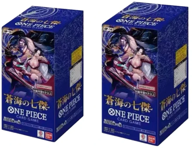 2025 오리지널 애니메이션 부스터 박스 원피스 Op01 일본판 새로운 시대의 각성 TCG 컬렉션 카드 선물, 07 OP-13 2box
