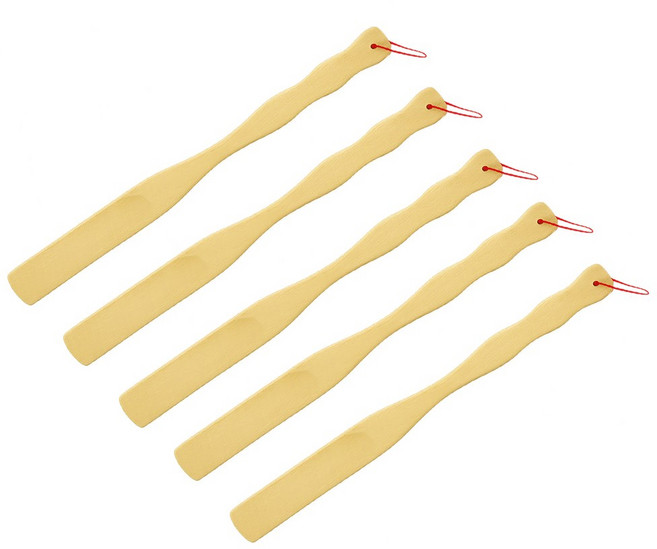 구두헤라 50cm 구두주걱 구두칼 구둣주걱 신발헤라, 5개, 대나무 구두헤라