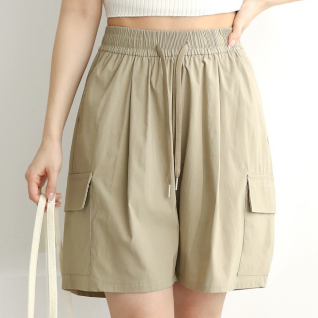 퓨어데일리 여성 반바지 카고 여름