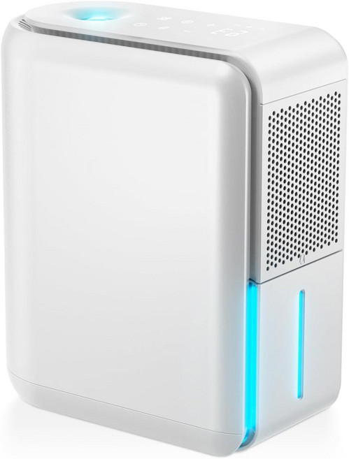 원룸제습기 화장실 제습기 10리터 공기청정 1등급 미니 오크 제습기 침실 제습기 가정용 방습 곰팡이 방지 제습 건조 지하실 흡습 제습기, 하얀색