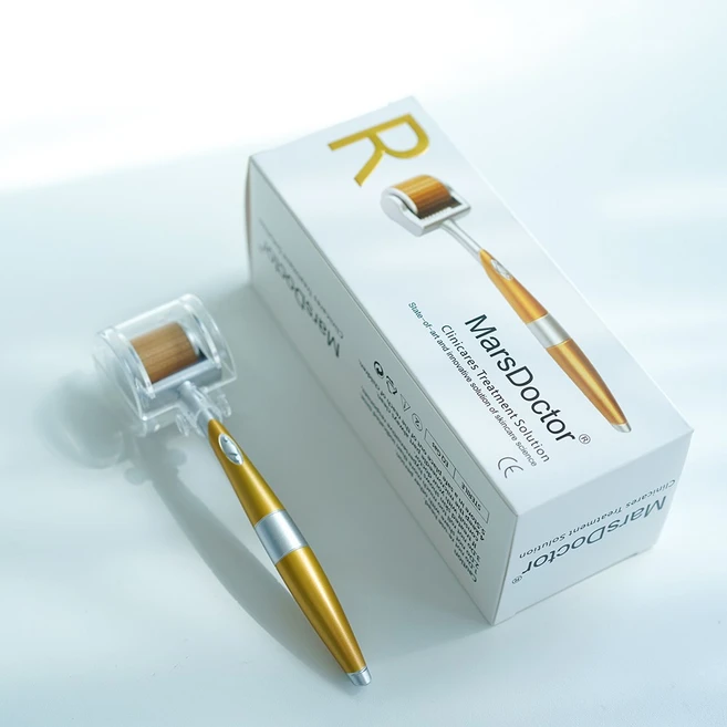 mts 티타늄 더마 롤러 마이크로 니들 마사지, 0.25mm, 1개 - 쿠팡