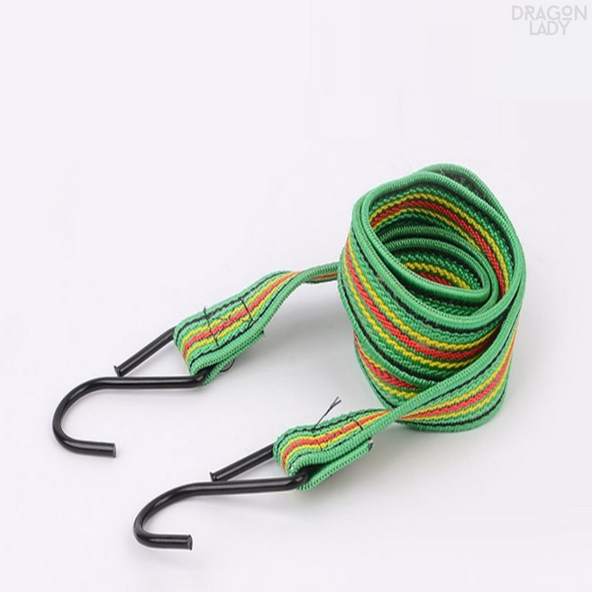 더해빙 고리줄바 자전거로프 짐끈 자전거고무밧줄, 1개