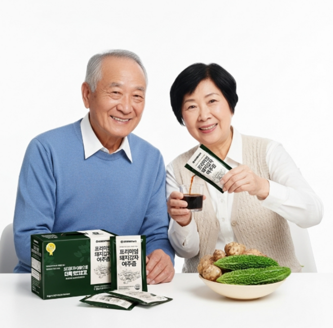 [프리미엄 건강선물세트 건강즙 박스] 국산 돼지감자여주즙 선물용 즙 여주즙 남성 여성 부모님 건강즙 노인 건강음료 추천 선물세트 여주 돼지감자차 여주돼지감자진액 돼지감자즙, 80ml, 60개