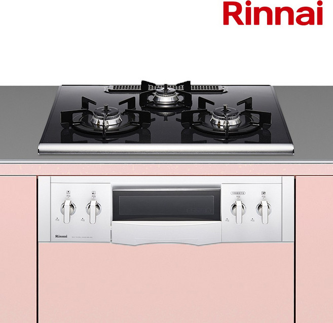 린나이 RBR-45D 3구 빌트인 그릴레인지, LNG