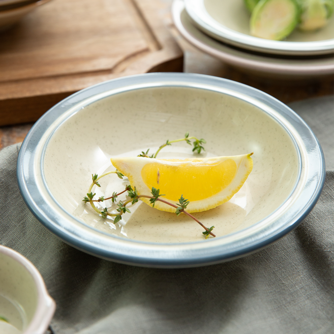 게이또 일라 찬기 대 16cm 4컬러 1P 도자기 반찬그릇 브런치 접시 쿠프, 그레이, 1개