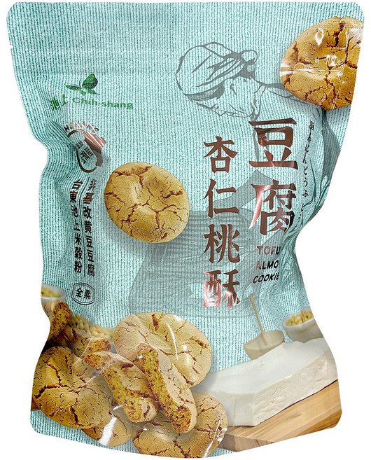 池上鄉農會 豆腐杏仁桃酥, 180g, 1個