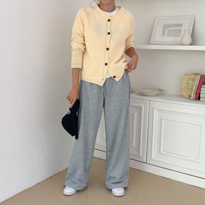 오픈유 스트링 밴딩 팬츠 - 2color