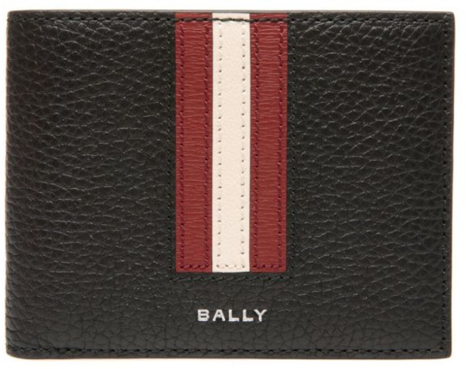 발리 로고 스탬프 레더 지갑