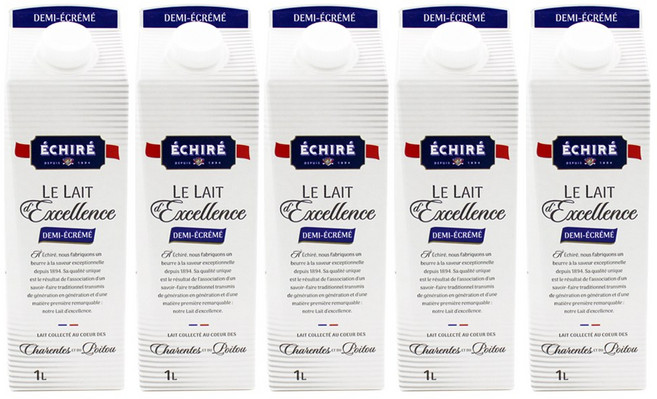 프랑스 에쉬레 우유, 1L, 5개