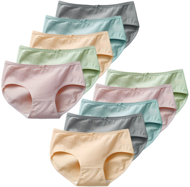 지나홈 여성 면 팬티 10P