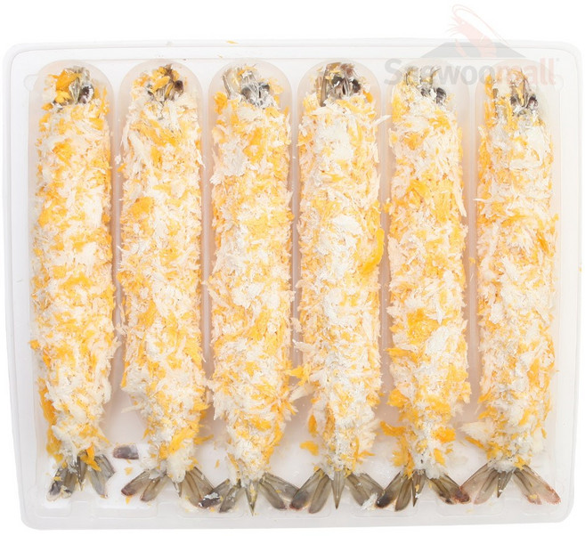 새우몰 킹왕짱 빵새우 튀김 (냉동) 300g (50g x 6미) 에어프라이어 12분, 1개