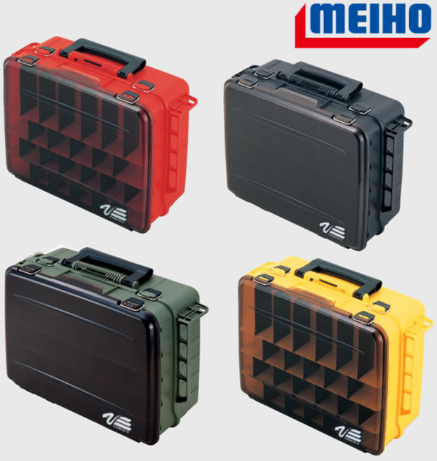 메이호 VS-3080 태클박스 루어낚시 소품케이스, 레드, 1개