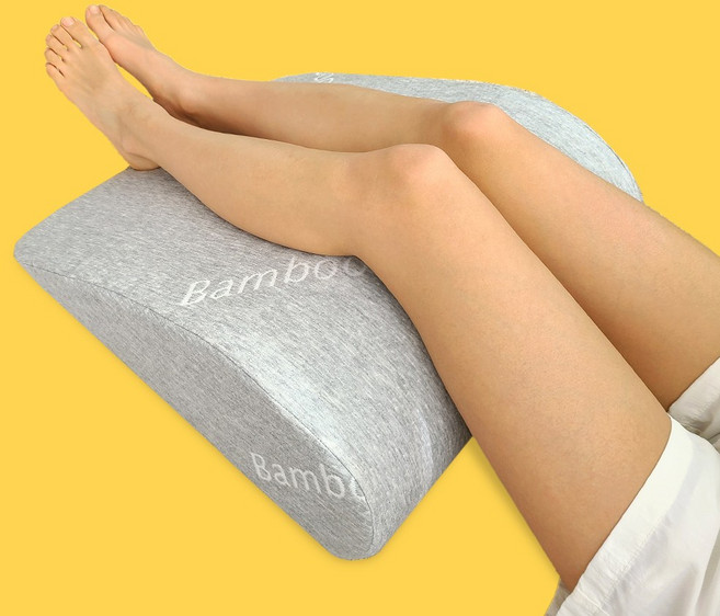 SIX 다리베개 / 발베개 / 다리쿠션 / 다리붓기 필로우 2022, 그레이, 1개