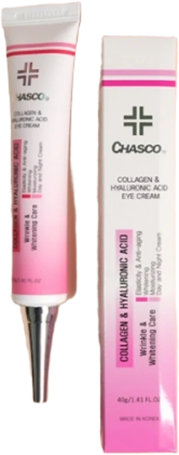 *정품신상*차스코 콜라겐 히알루론산 아이크림 수분+탄력, 40g, 10개 - 쿠팡