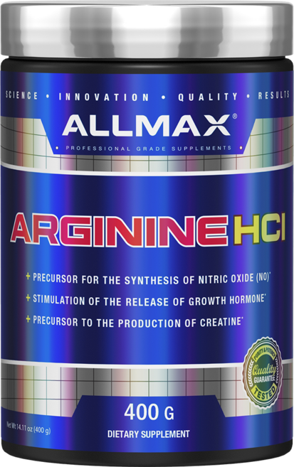 Allmax 아르기닌 HCI, 400g, 1개
