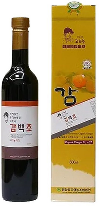고효숙명인 감백초 500ml /7년산자연발효초, 1개