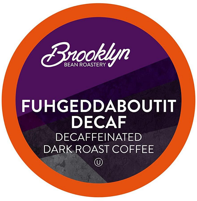 Brooklyn Beans 커피 포드 다양한 디카페인 버라이어티 팩 - 2.0 커피 메이커를 포함한 Keurig K Cup 브루어와 호환 40개 디카페인 커피 애호가에게, 브렉퍼스트 블렌드_40 Count (Pack of 1), 0mg, 1개입, 1개