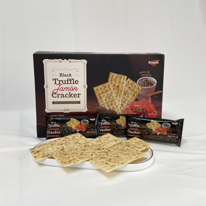 코스트코 스내픽 블랙트러플 하몽 크래커 1.5kg 과자 DK4210, 29g, 29g, 40개