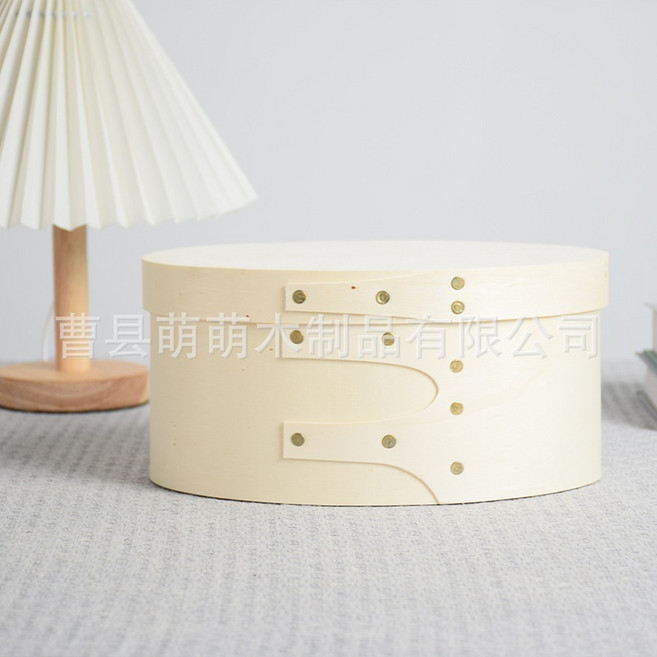 빈티지 셰이커박스 우드 나무 보관 소품 트레이 정리함, 화이트L사이즈34x25x16cm, 1개