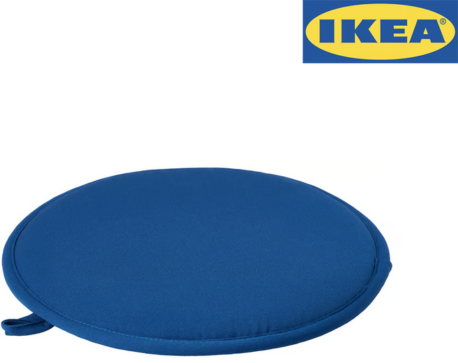 이케아 엔스프레켄 원형 카페 의자 방석