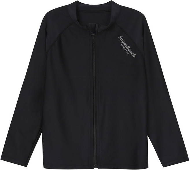 슈가비치 아동 주니어 집업 래쉬가드 상의 BH25-06Jr 공용 수영복 비치웨어