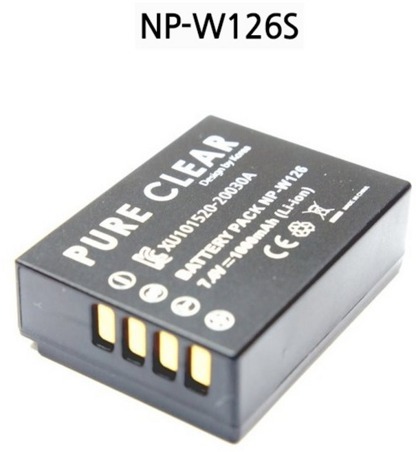 후지 NP-W126S 호환배터리 X-E2 X-E1 X-PRO3 X-A10 X-A5 X-A2 X-A1 X-S10 X100V X-PRO2