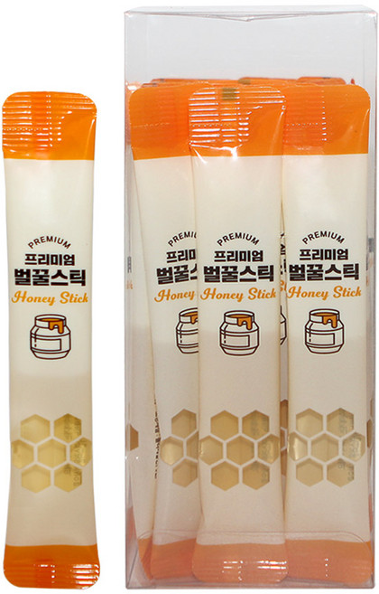 지리산 자연벌꿀 아카시아꿀 꿀스틱, 20개, 12g