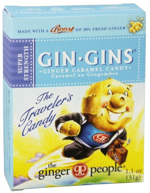 진저피플 진진스 진저 캐러멜 캔디 슈퍼 스트렝스, 31g, 1개