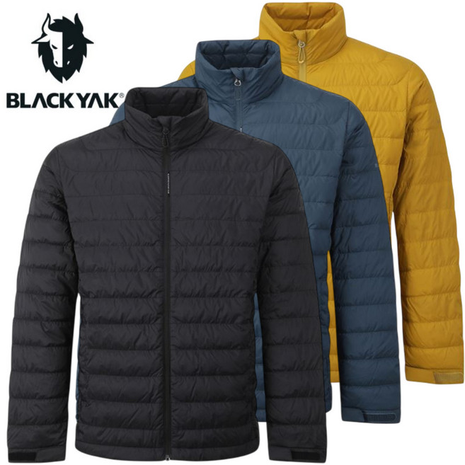 [백화점발송] 블랙야크 남성 경량 패딩 봄자켓 잠바 등산 낚시 트레킹