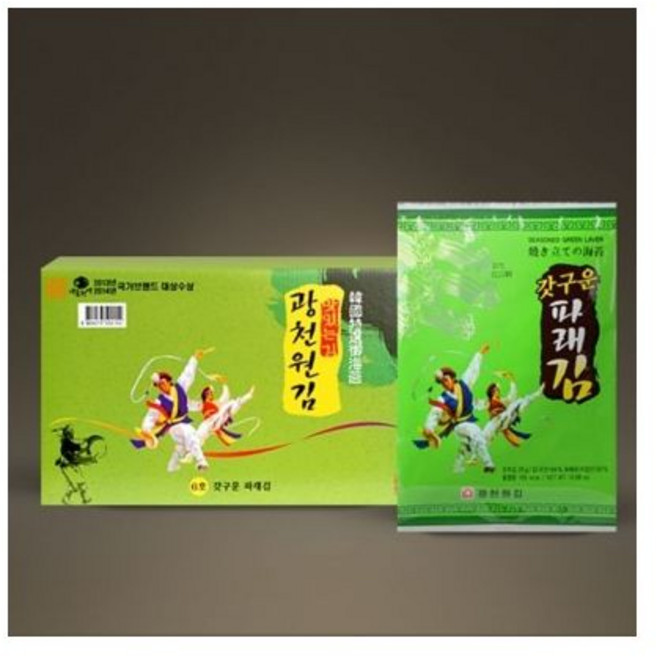 완도명가곱창재래김50장/김밥/김/도시락/광천/전장/파래/구운김/재래/김밥용/구운/선물/세트/완도/유기농, 광천원김 갓구운 파래김 18gx10봉/김밥/김/도시락/