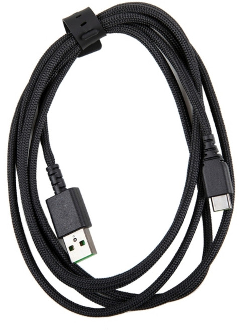 Razer Viper V2 Pro 용 내구성 마우스 라인 교체 PVC USB 충전 마우스 케이블 Razer Deathadder V3 Pro Mouse, 블랙이에요.* 1개