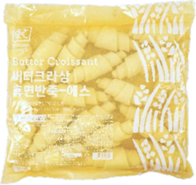 바이오로지스_삼립 버터 크로와상 생지, 1.5kg, 27개