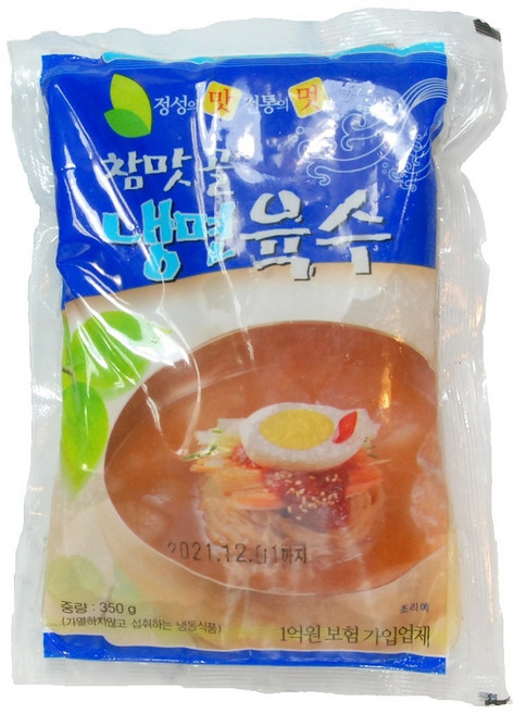 계룡식품 계룡 참맛골 냉면 육수 350g 업소용 식당용 냉면재료 냉육수 냉동육수 30개