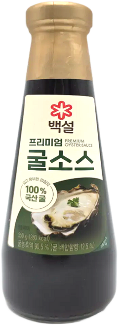백설 프리미엄 굴 소스, 350g, 3개
