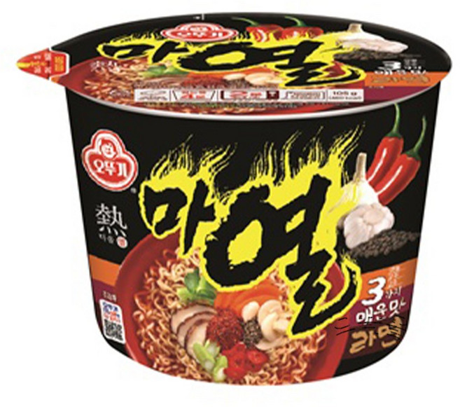 오뚜기 마열 라면 105g, 2개